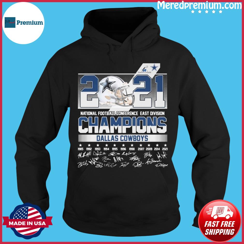 Cowboys Football Team 2021 Nfc East Division Champion Shirt, hoodie,  sweater, long sleeve and tank top