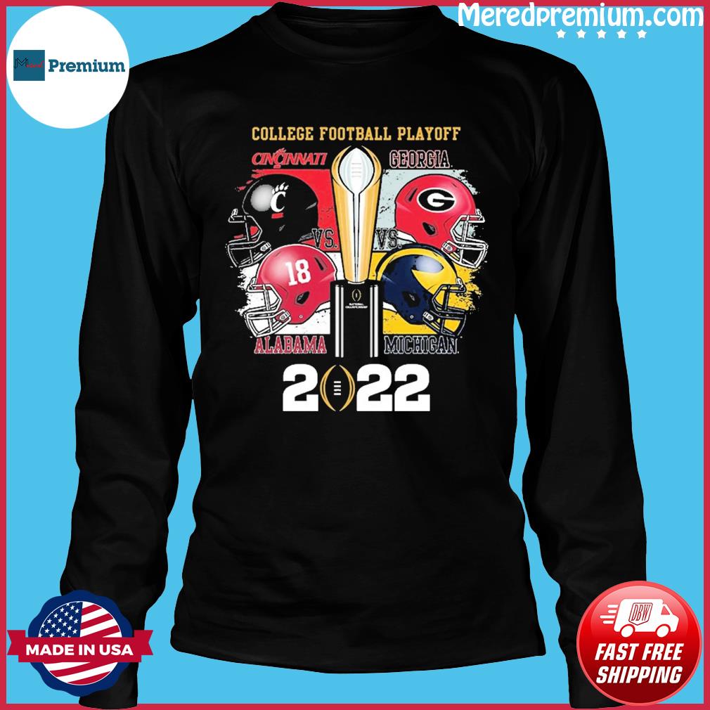 College Football Playoffs 4 Team Long Sleeve Shirt - Everything