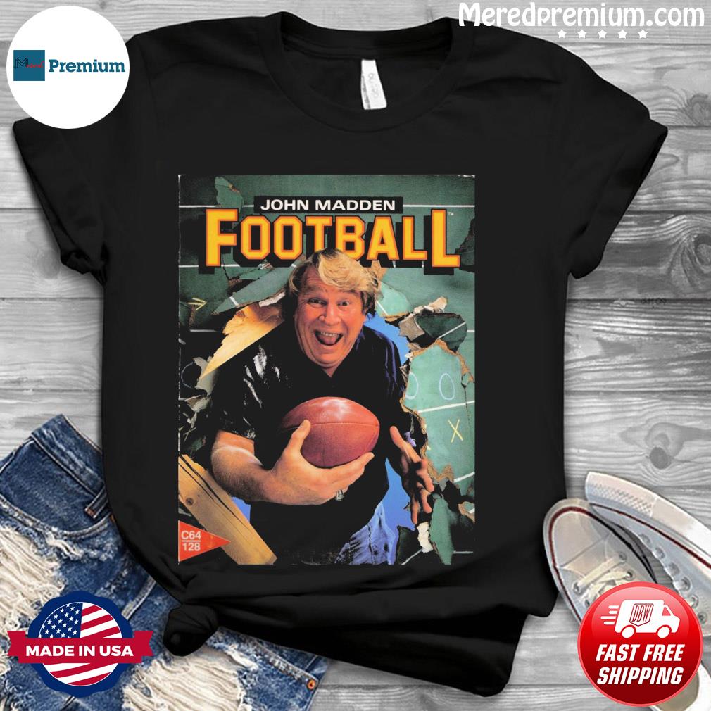 Buy Rip John Madden Football 92 Sega Genesis Cover Fan T Shirt For Free  Shipping CUSTOM XMAS PRODUCT COMPANY