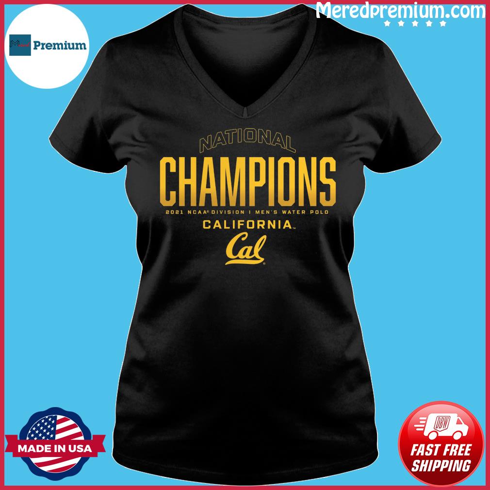 Cal Bears 2021 NCAA Men's Water Polo National Champions shirt
