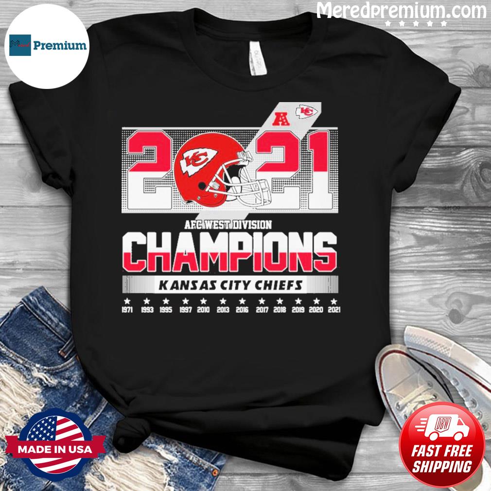 Kansas City Chiefs AFC West Division Champions 2021 Shirt, hoodie, sweater,  ladies v-neck and tank top