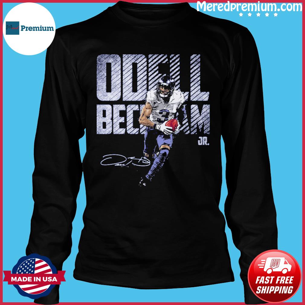 Odell Beckham Jr Los Angeles Rams Signature T-Shirt, hoodie, sweater, long  sleeve and tank top