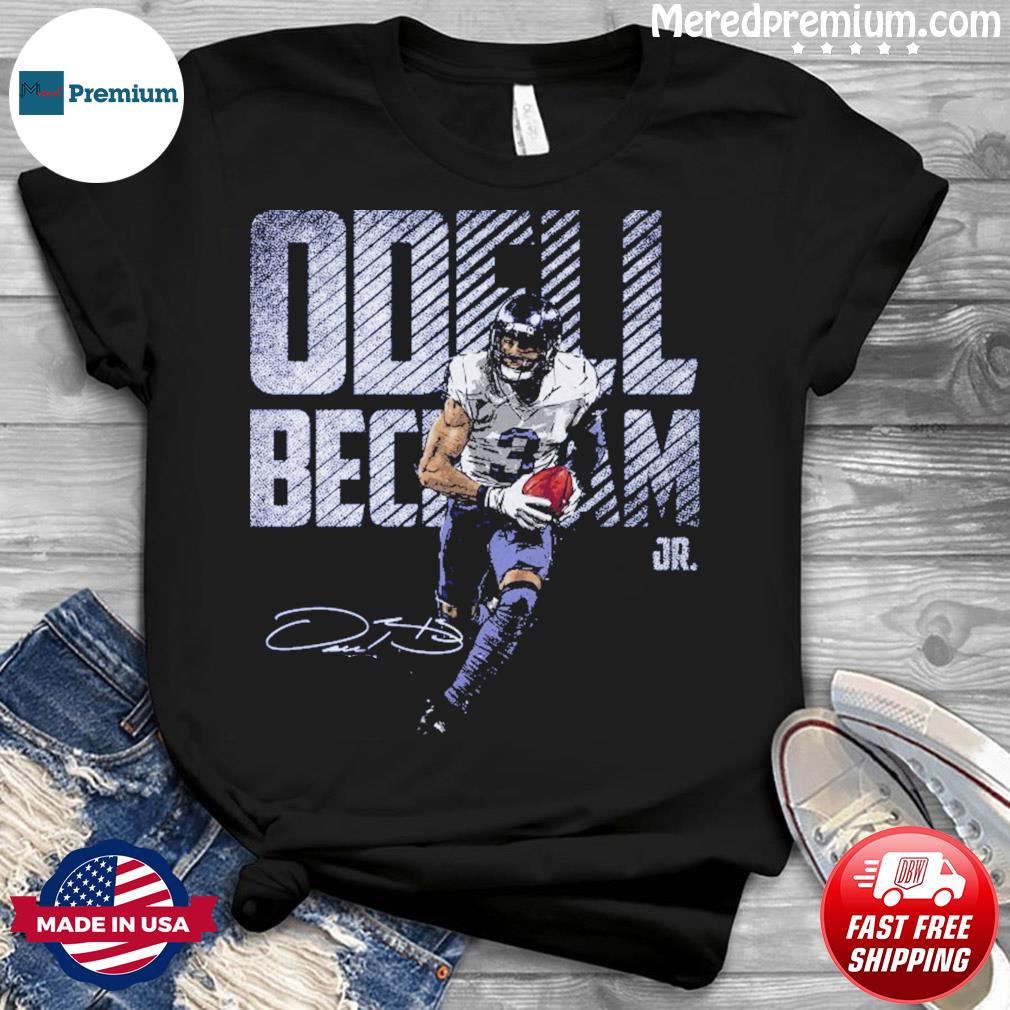 Odell Beckham Jr. Los Angeles Bold Signature Shirt, hoodie, sweater, long  sleeve and tank top