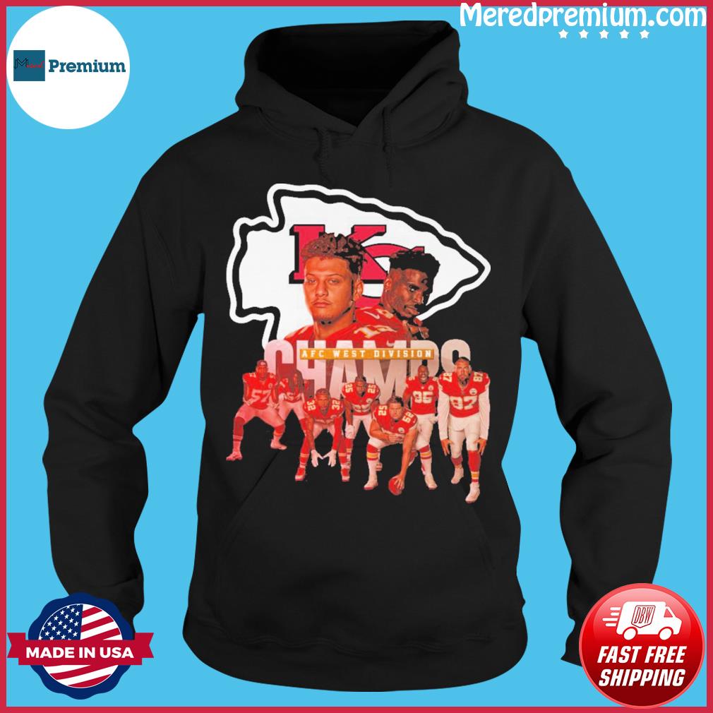 AFC West Division Champions Kansas City Chiefs 2021 Shirt, hoodie, sweater,  long sleeve and tank top