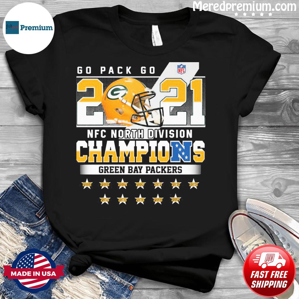 Green Bay Packers 2021 NFC north division Champions signatures shirt,  hoodie, sweatshirt and tank top