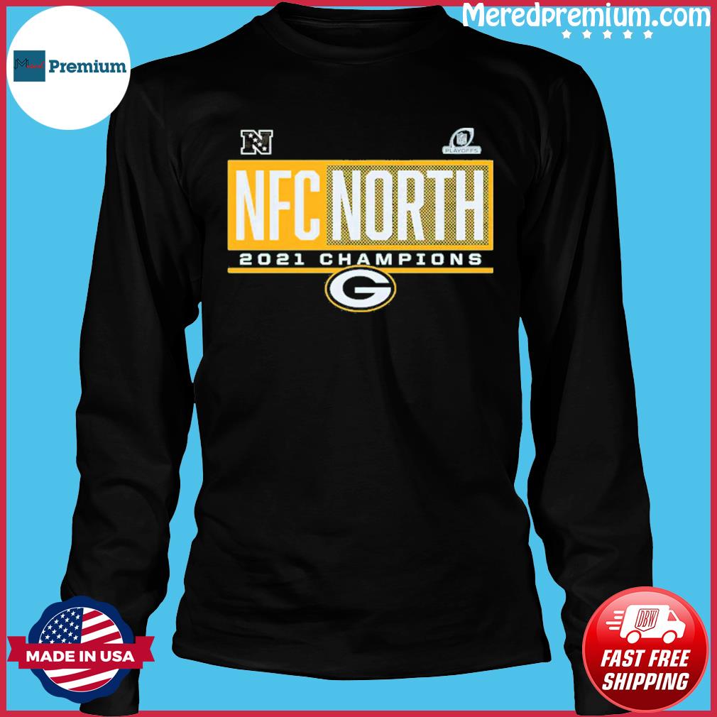 Green Bay Packers 2021 NFC north Division champions shirt, hoodie, sweater,  long sleeve and tank top