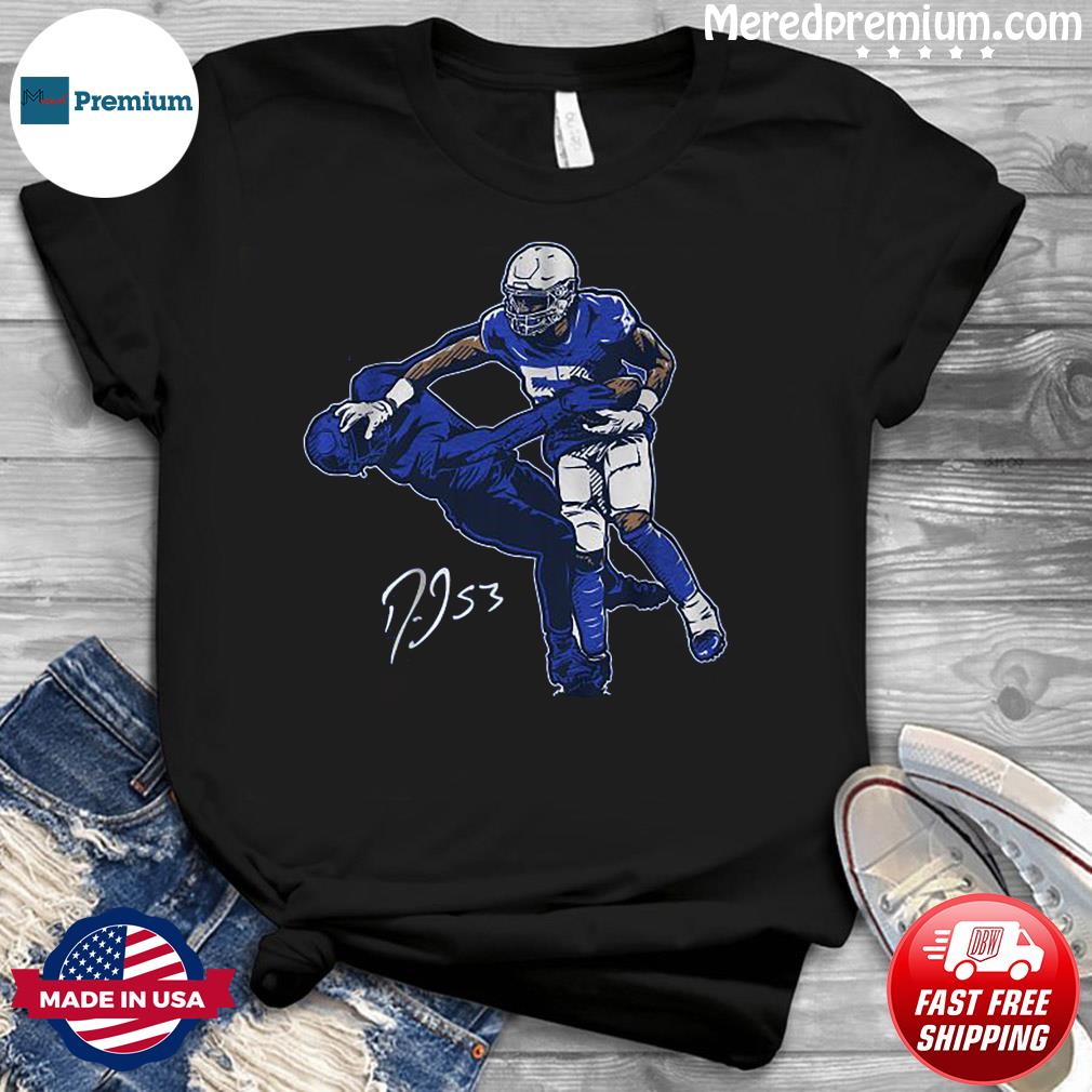 Top Darius Leonard Indianapolis Colts Stiff Arm Signature Shirt, hoodie,  long sleeve tee