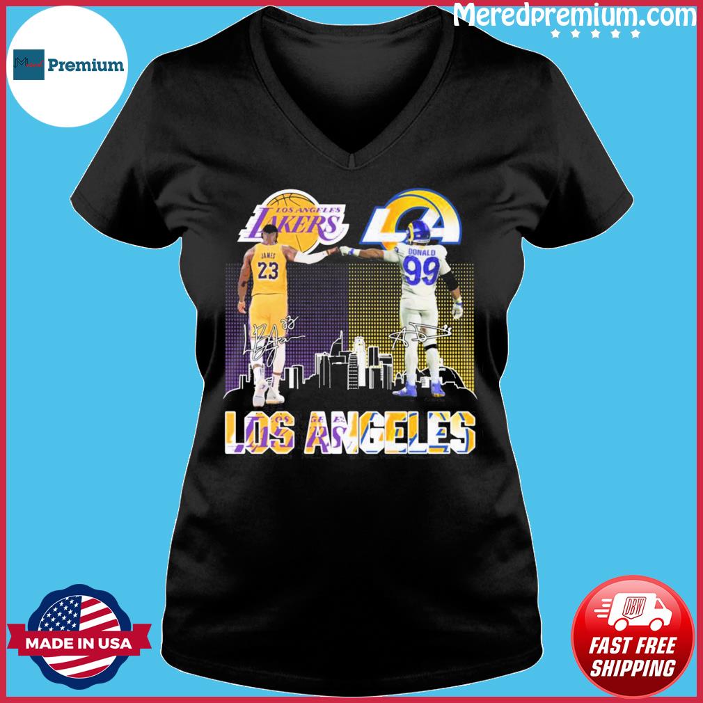 Aaron Donald Shirt Off V-Neck T-Shirt