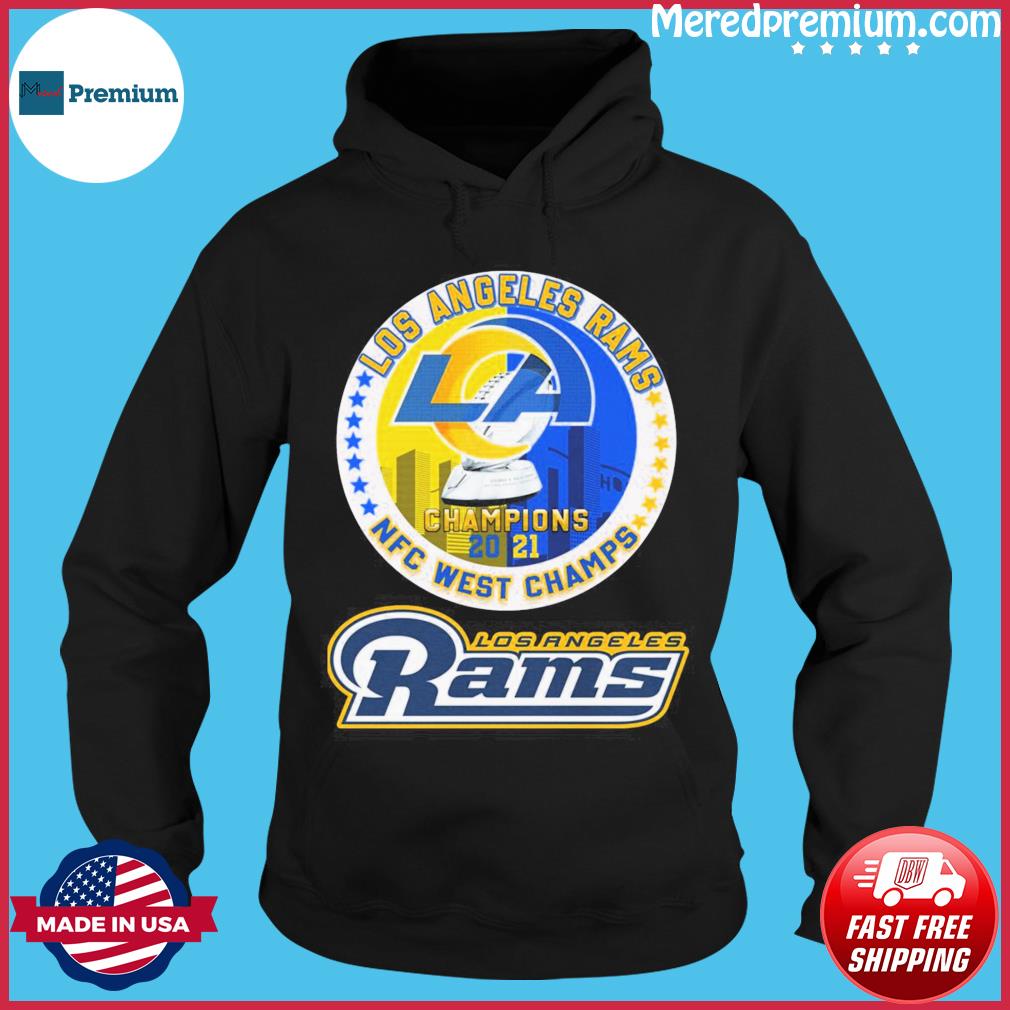 Los angeles rams 2022 NFC west champions shirt, hoodie, sweater, long  sleeve and tank top