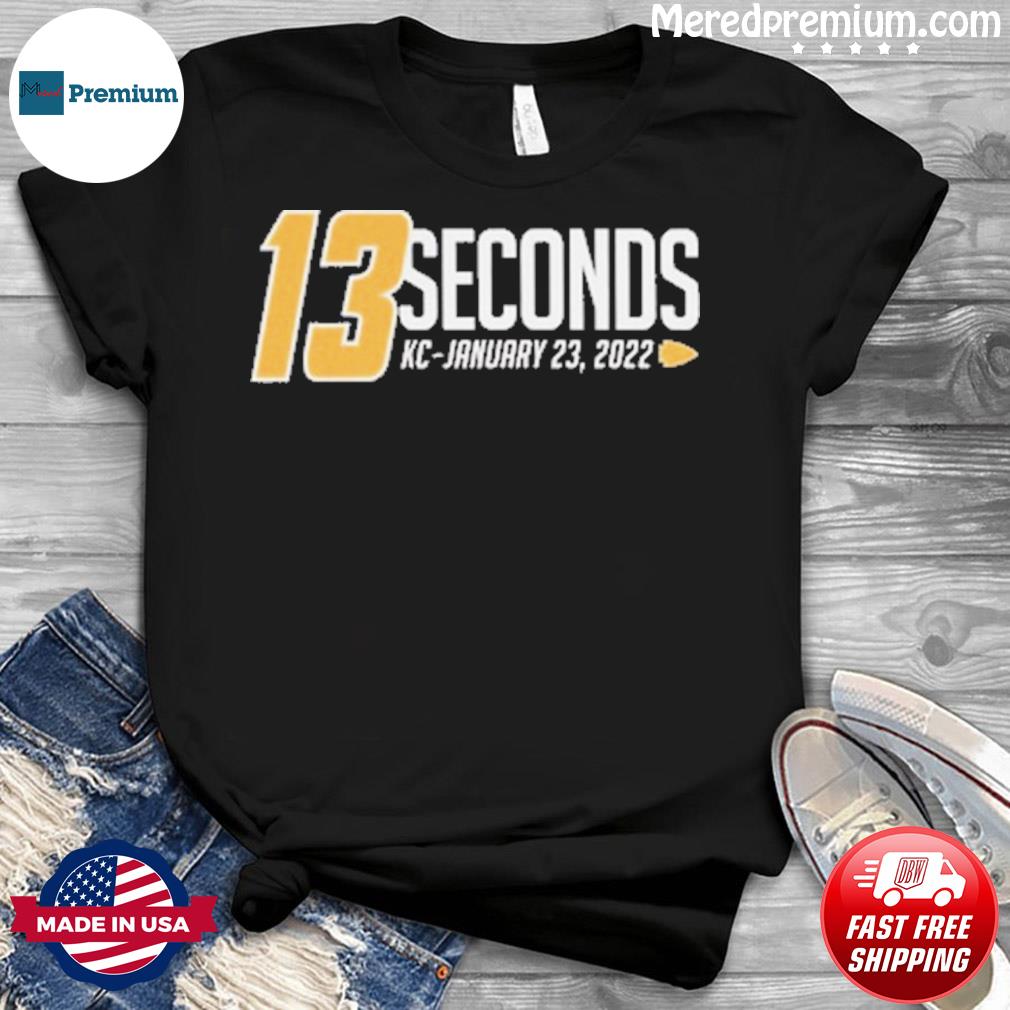 Official Chiefs 13 Seconds Kcjanuary 23,2022 Shirt, hoodie, tank