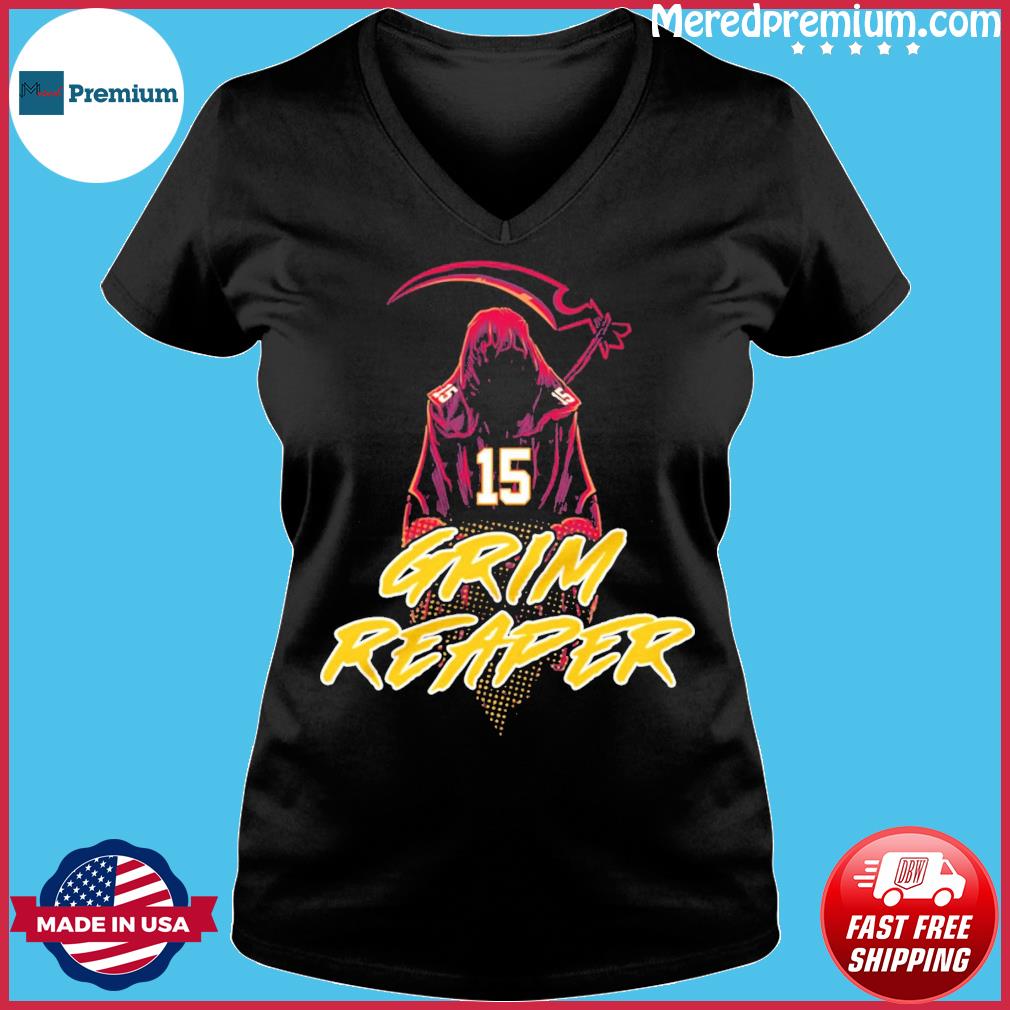 KC Chiefs 15 Mahomes Grim Reaper Shirt, hoodie, sweater, long sleeve and  tank top