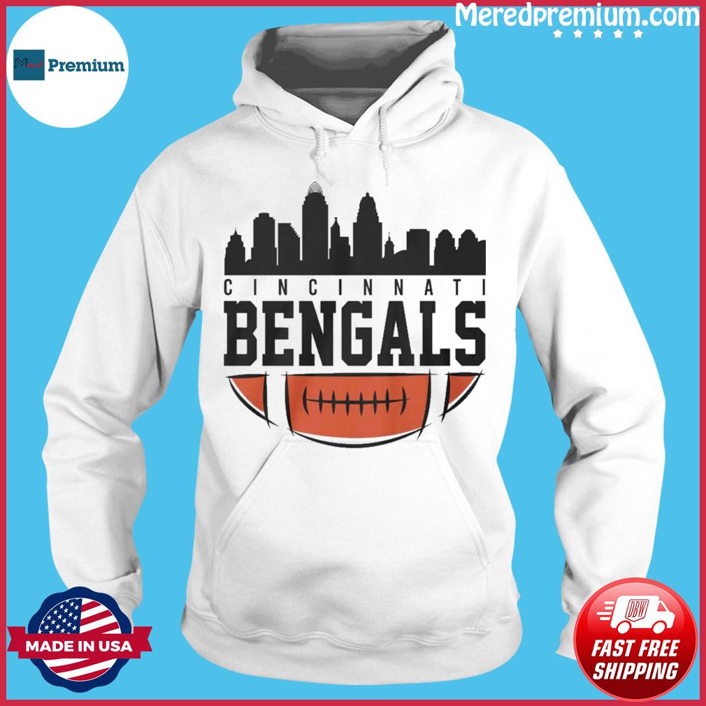 Cincinnati Bengals football skyline signatures shirt, hoodie, longsleeve tee,  sweater