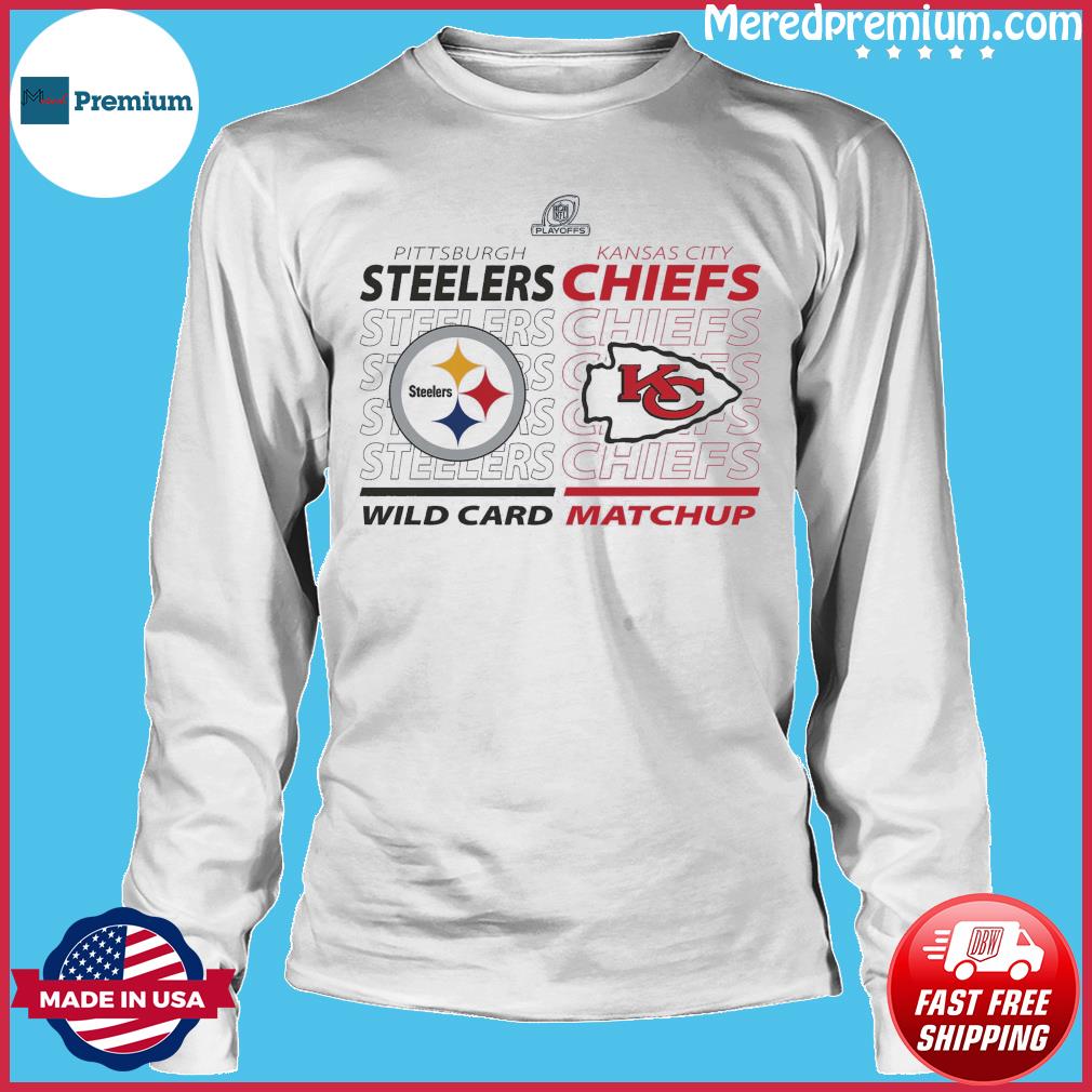 Pittsburgh Steelers Vs Kansas City Chiefs 2022 NFL Wild Card Matchup shirt,  hoodie, sweater, long sleeve and tank top