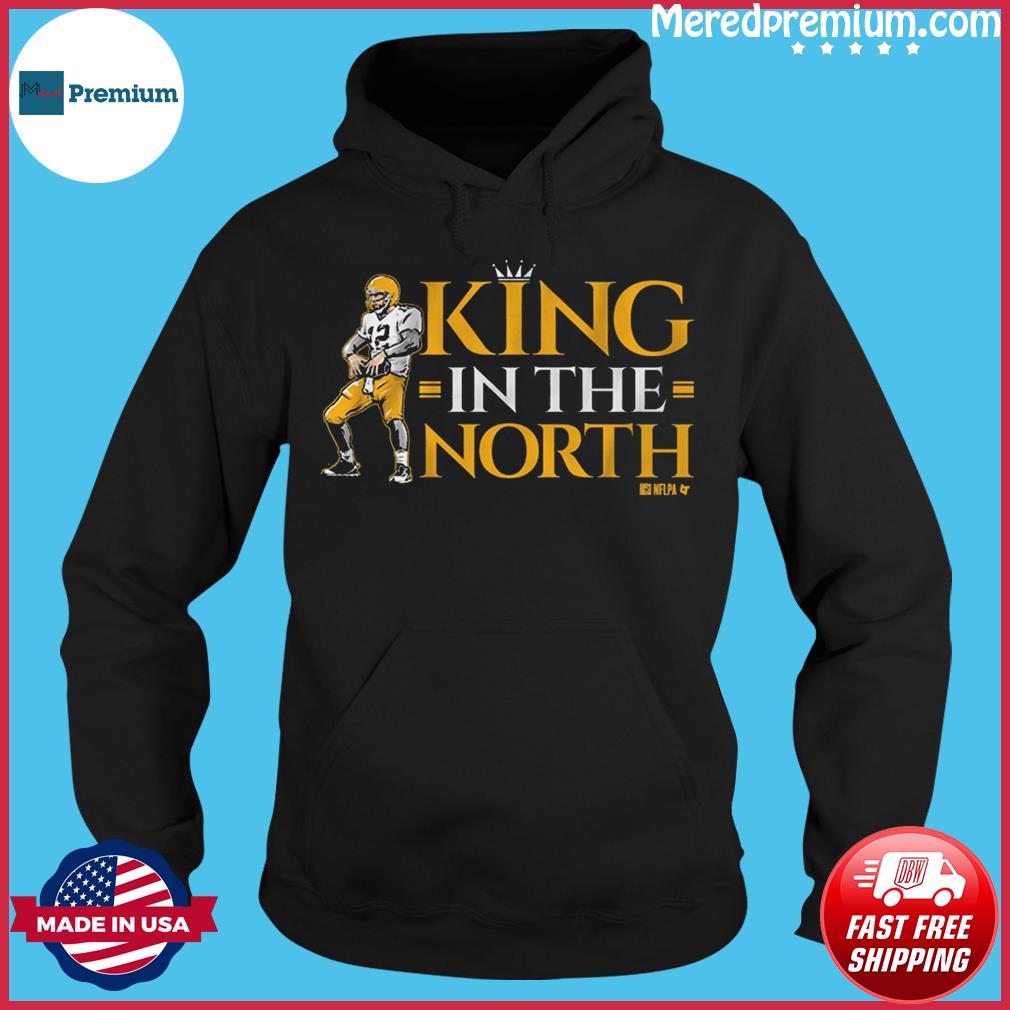 Aaron rodgers king shop of the north shirt