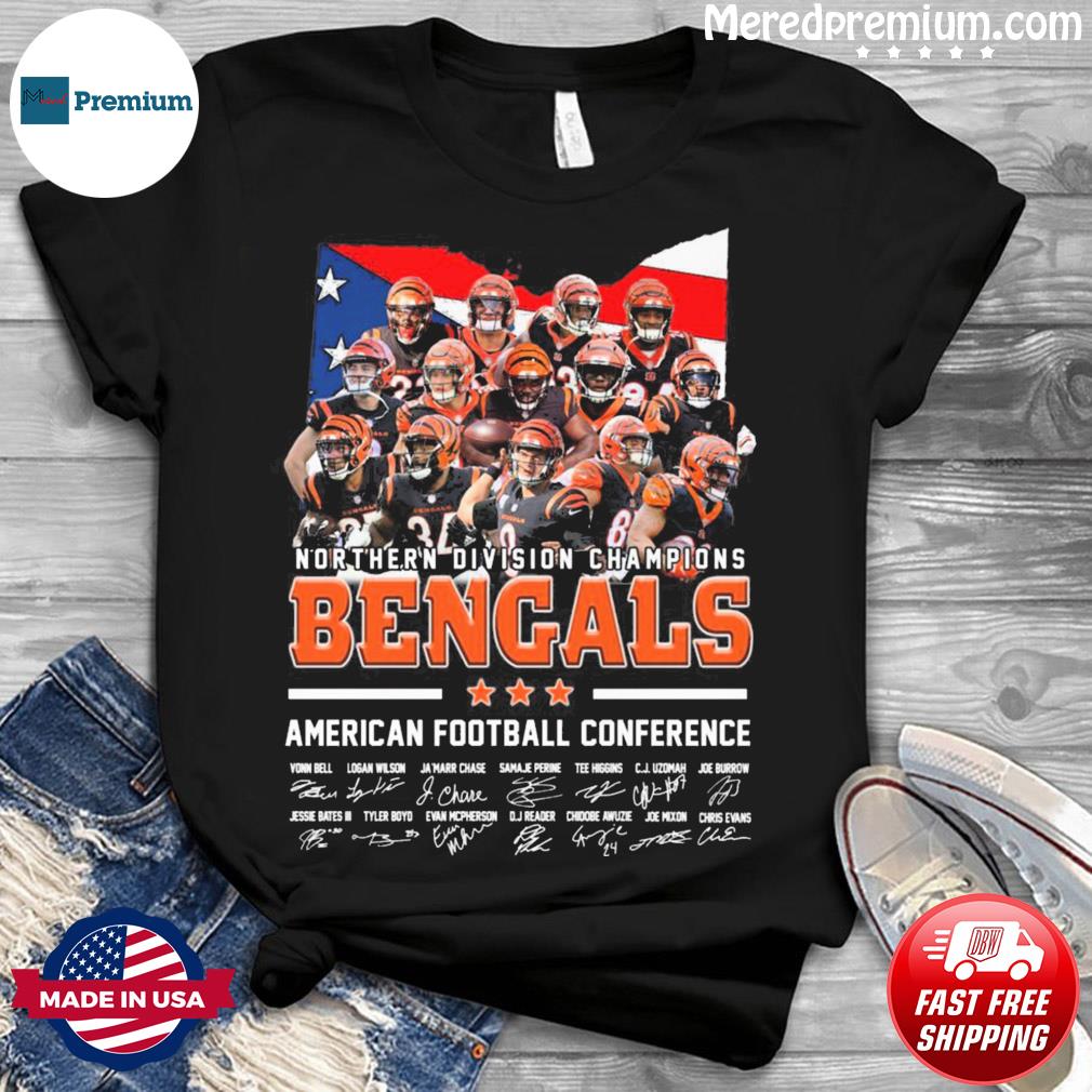 Cincinnati Bengals American Football Conference Champions Signature shirt