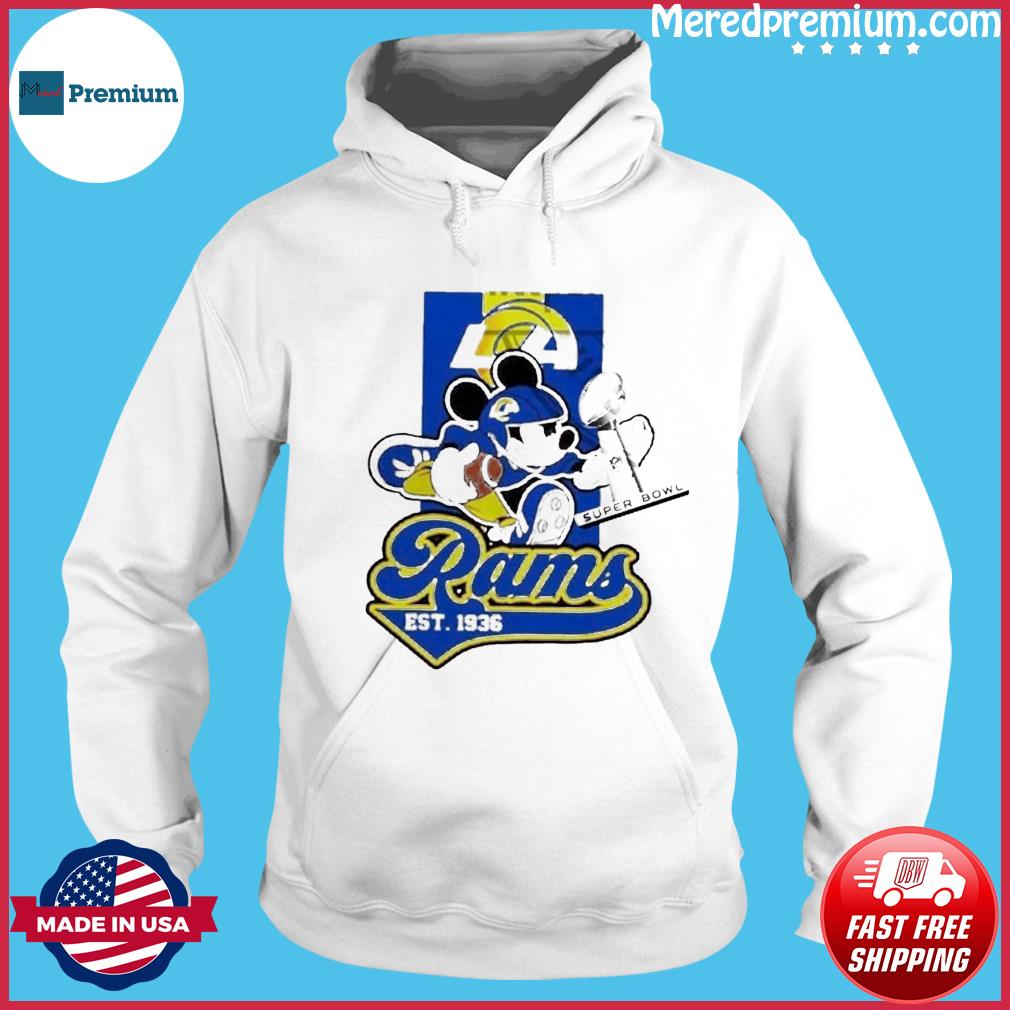 Premium mickey mouse Los Angeles Rams Super Bowl 2022 Champions Shirt,  hoodie, sweater, long sleeve and tank top