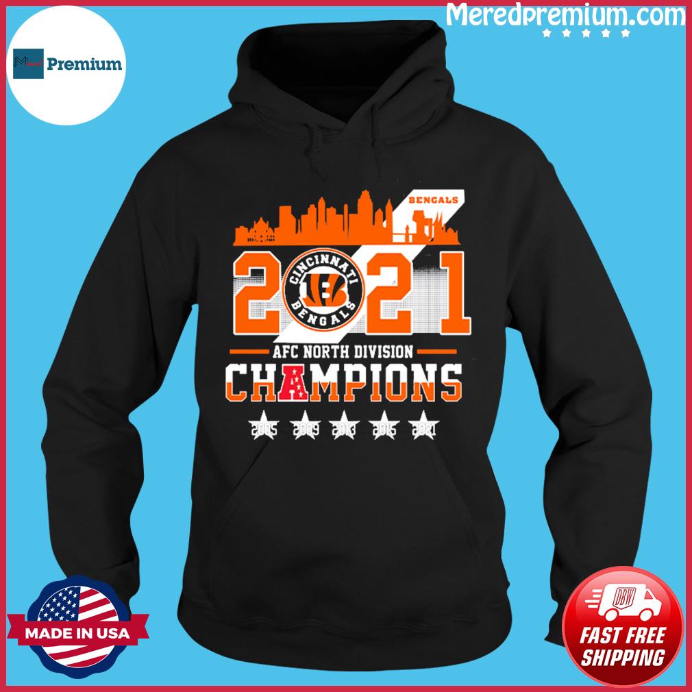 FREE shipping Cincinnati Bengals 2021 Afc North Division Champions