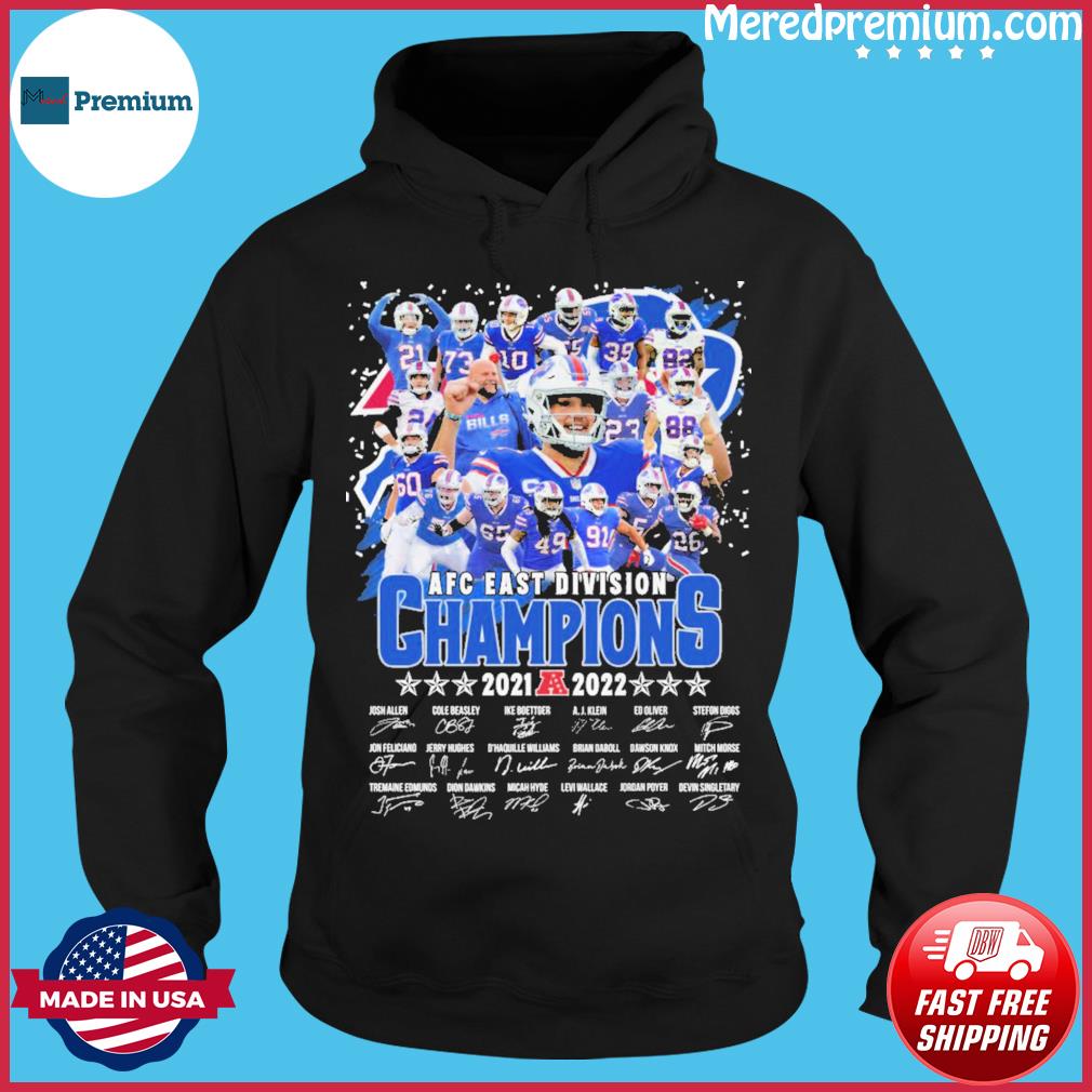 Buffalo Bills AFC East Division Champions 2020 Signature New Shirt