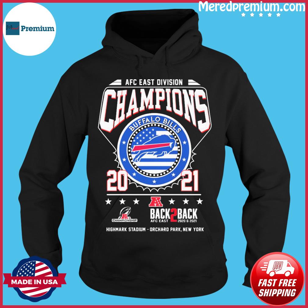 Buffalo Bills AFC East Division Champions 2021 Royal T-Shirt