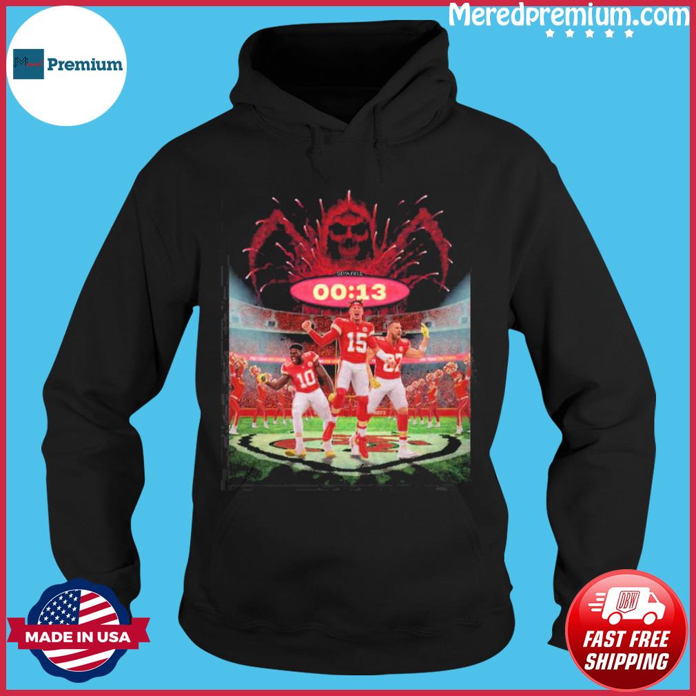 chiefs 13 seconds, Mahomes KC Chiefs Grim Reaper T Shirt, hoodie, sweater,  long sleeve and tank top