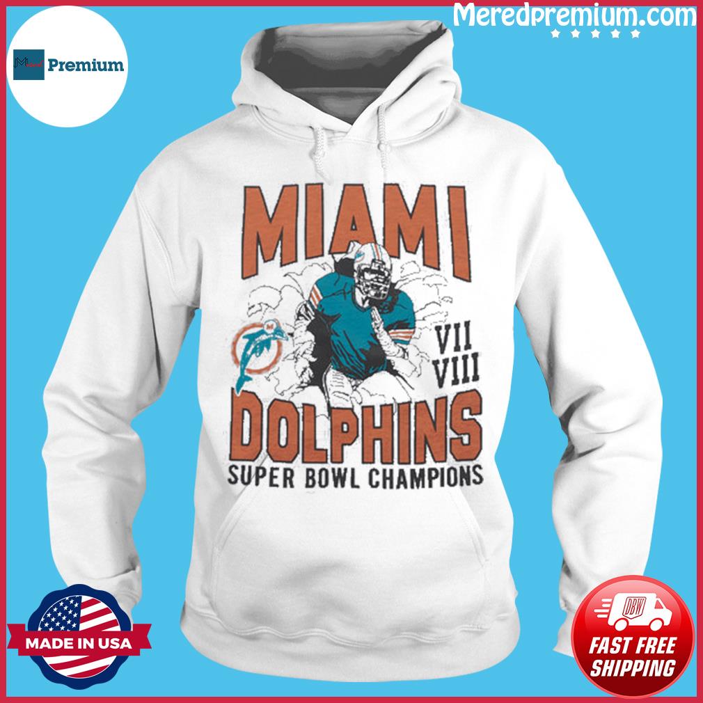 Miami Dolphins 2-time super bowl champions shirt, hoodie, sweater and  v-neck t-shirt