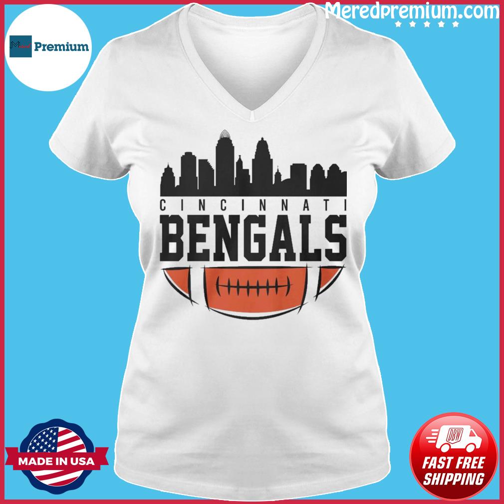 Cincinnati Bengals football skyline signatures shirt, hoodie, longsleeve tee,  sweater