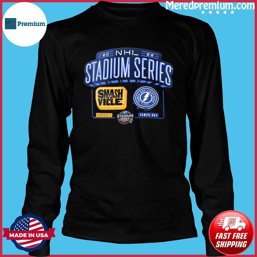 Nashville predators 2022 nhl stadium series smashville shirt, hoodie,  sweater, long sleeve and tank top