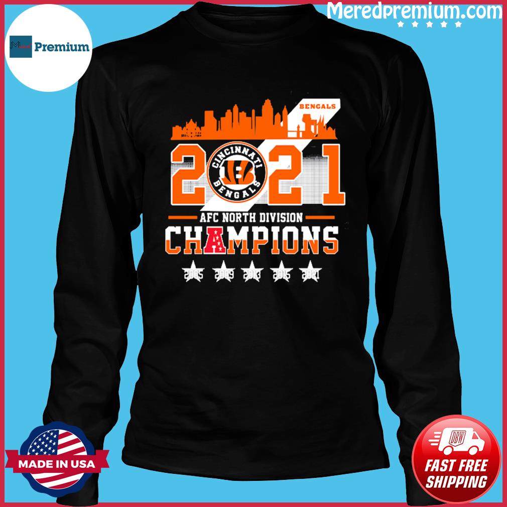 Top cincinnati bengals 2022 afc north division champions blocked favorite  shirt, hoodie, sweater, long sleeve and tank top