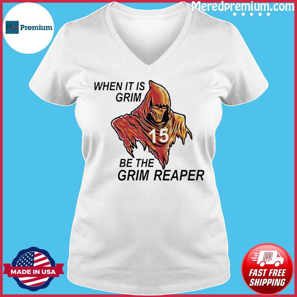 15 Patrick Mahomes The Grim Reaper Kc Chiefs Shirt, hoodie, sweater, ladies  v-neck and tank top