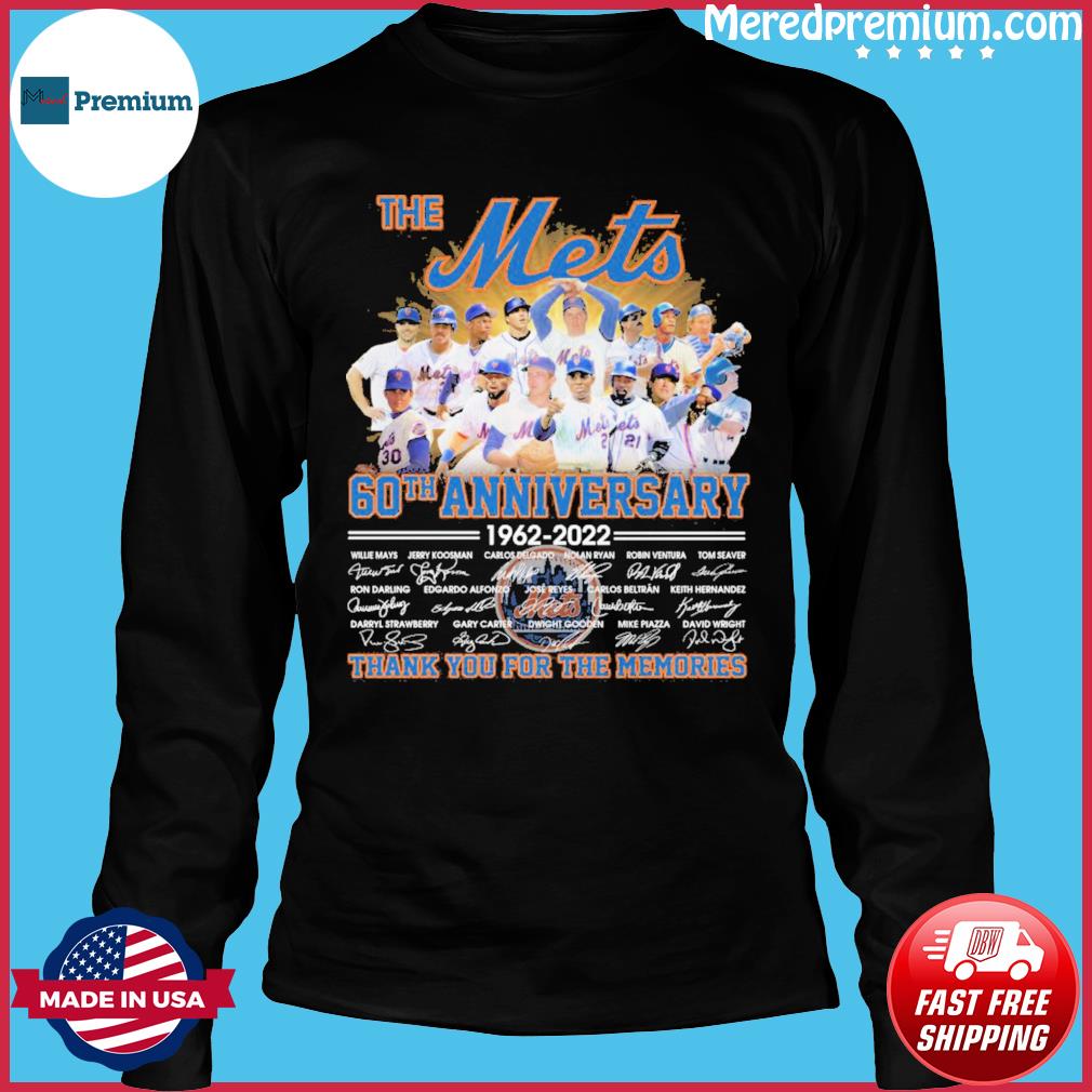 The Mets 60th anniversary 1962-2022 thank you for the memories