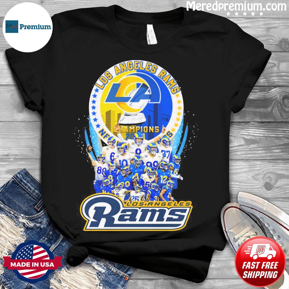 Los Angeles Rams Football Team Champions 2021 Nfc West Champs Shirt,  hoodie, sweater, long sleeve and tank top