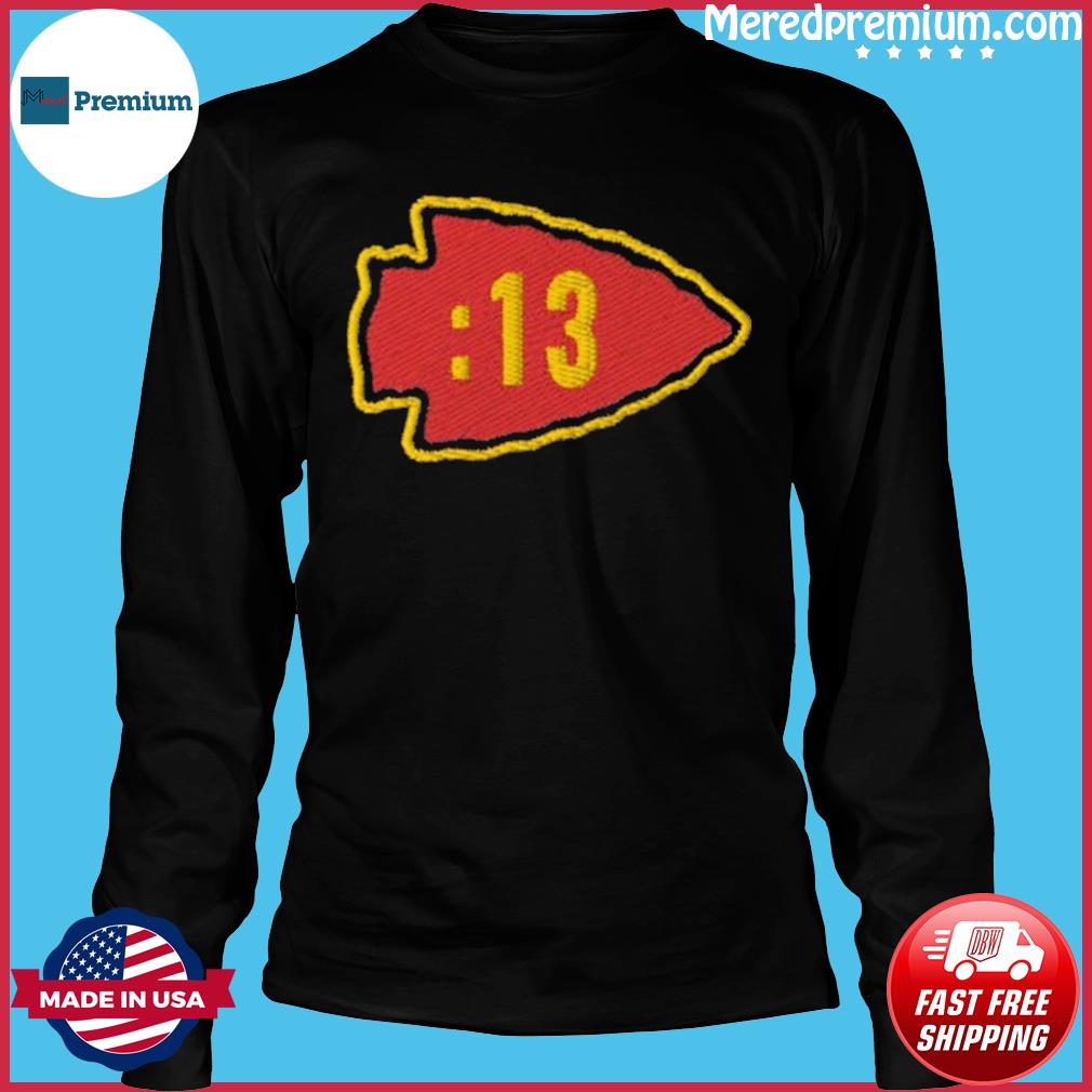 Patrick Mahomes Kansas City Chiefs Just Give Me 13 Seconds shirt, hoodie,  sweater, long sleeve and tank top