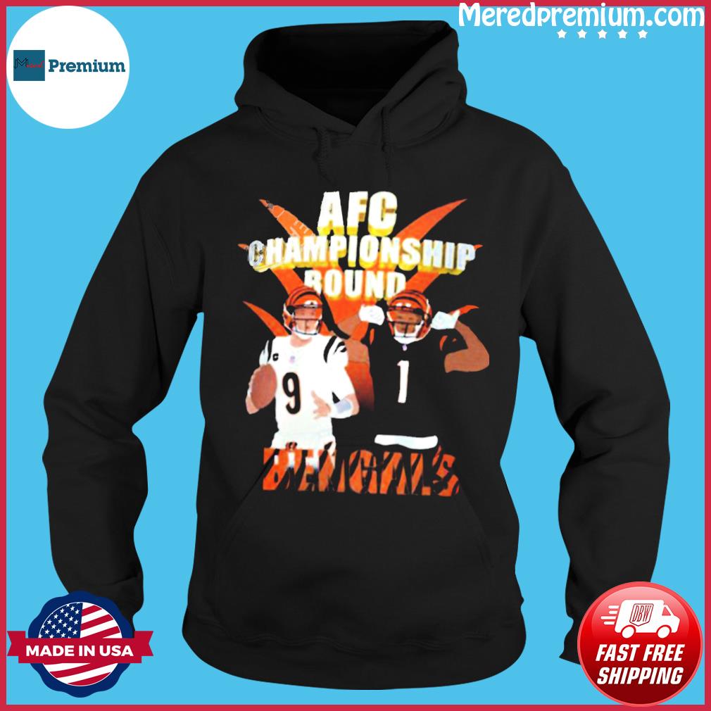 Premium cincinnati Bengals 2022 AFC Championship Round T-Shirt, hoodie,  sweater, long sleeve and tank top