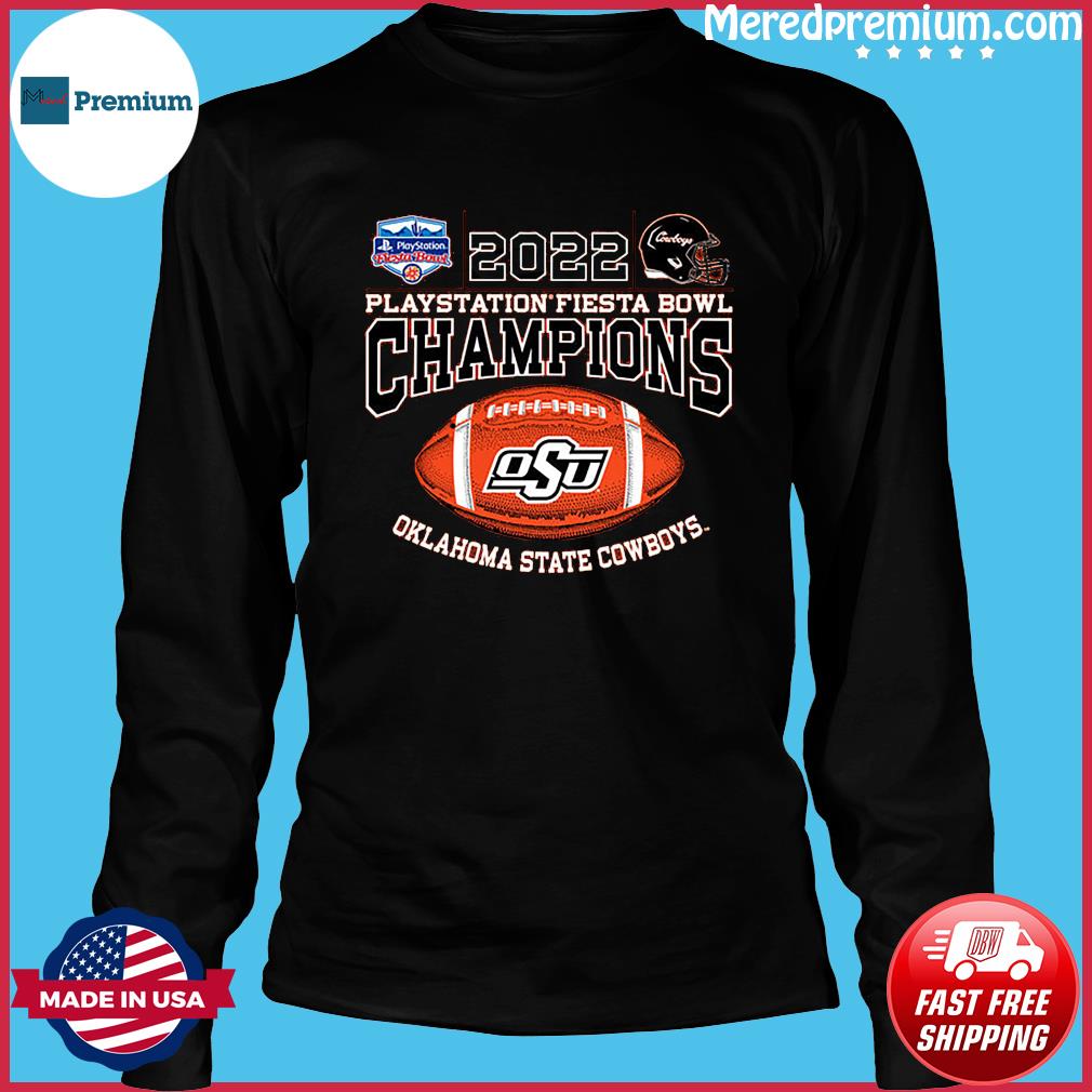 Official Oklahoma State Cowboys 2022 Fiesta Bowl Champions Shirt, hoodie,  sweater, long sleeve and tank top