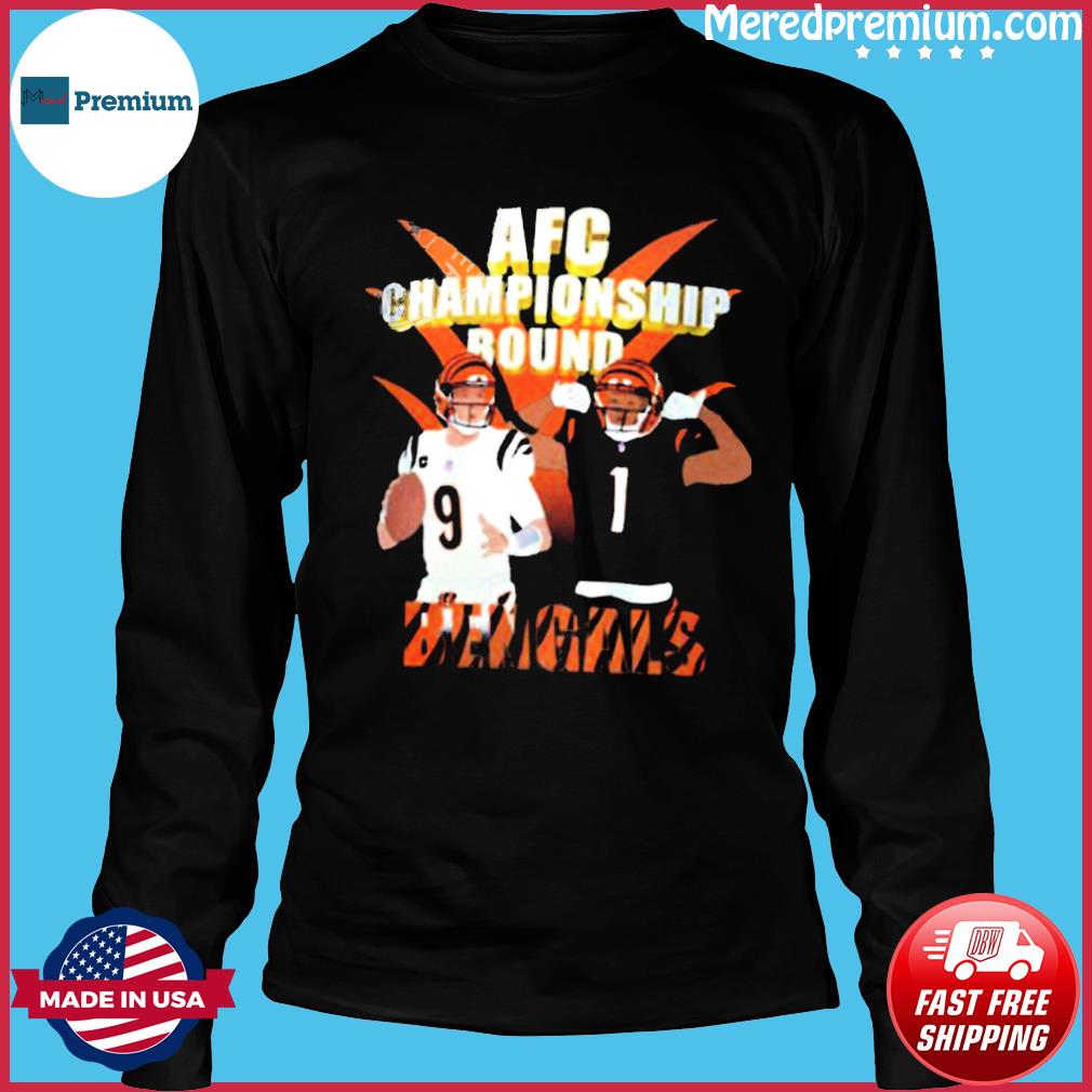 Cincinnati Bengals 2022 AFC Championship Round Shirt, hoodie