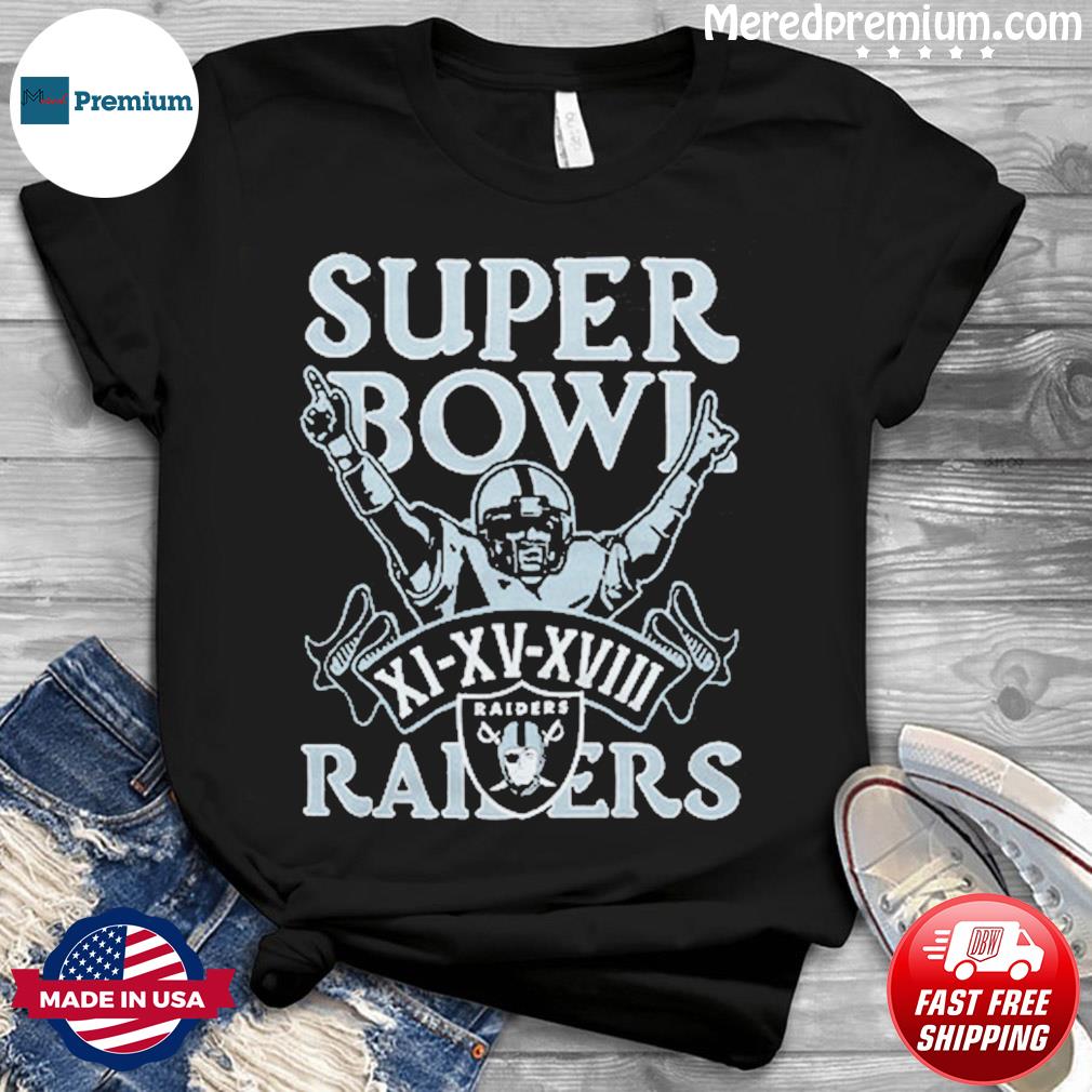 Las Vegas Raiders Super Bowl Oversized T-Shirt