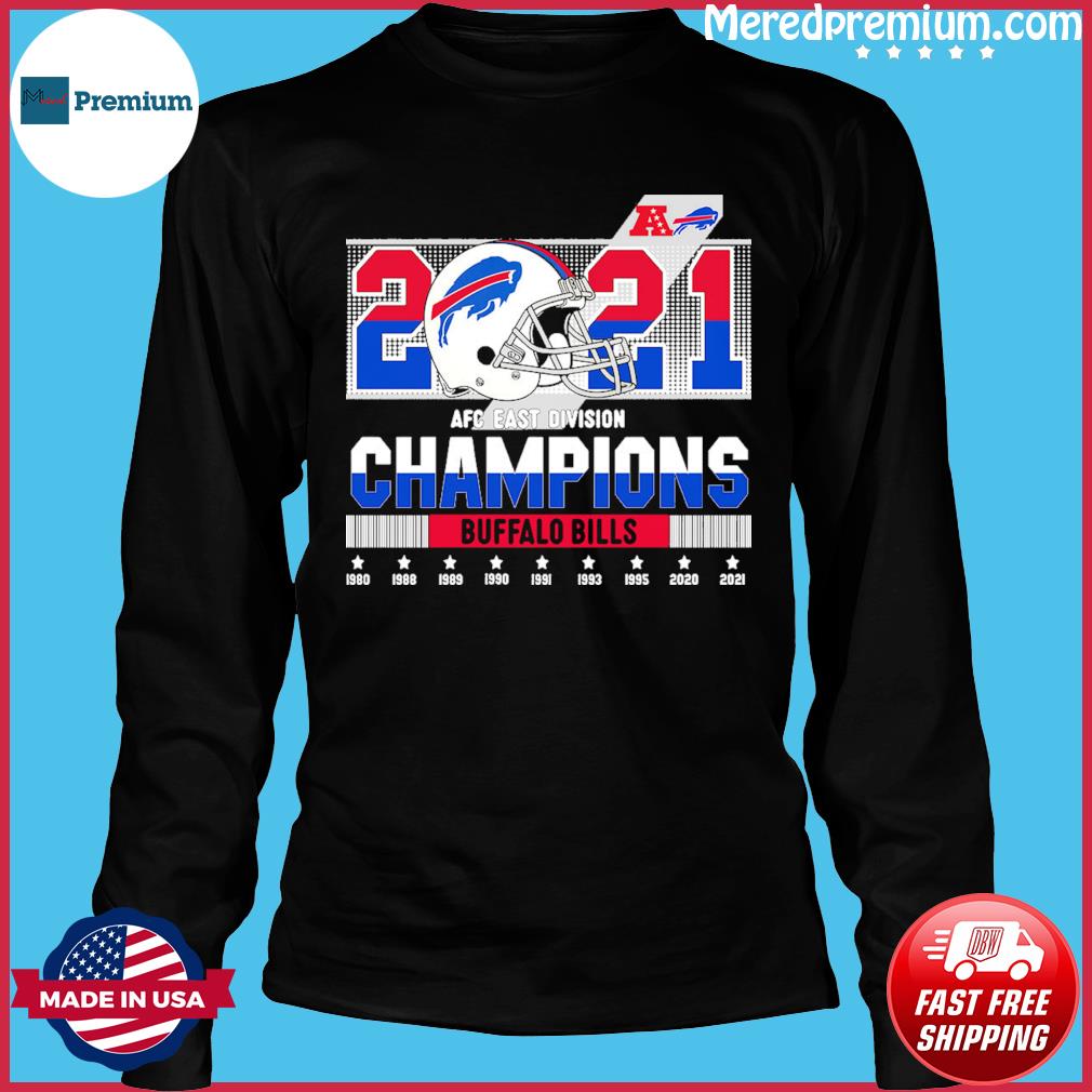 Official buffalo Bills 2021 AFC East Division Champions Trophy Collection T- Shirt, hoodie, sweater, long sleeve and tank top