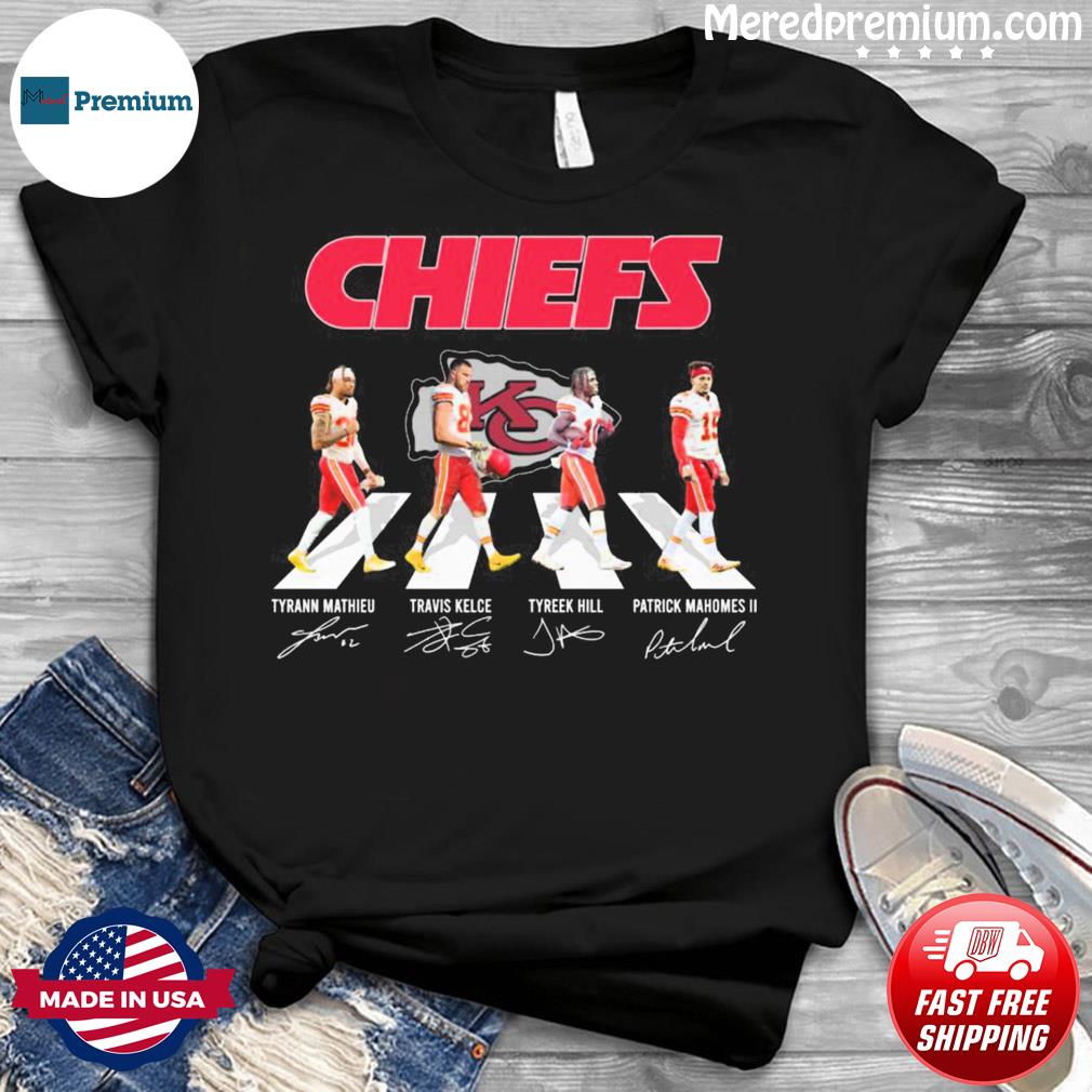 Kansas City Chiefs The Chiefs Abbey Road signatures shirt, hoodie, sweater