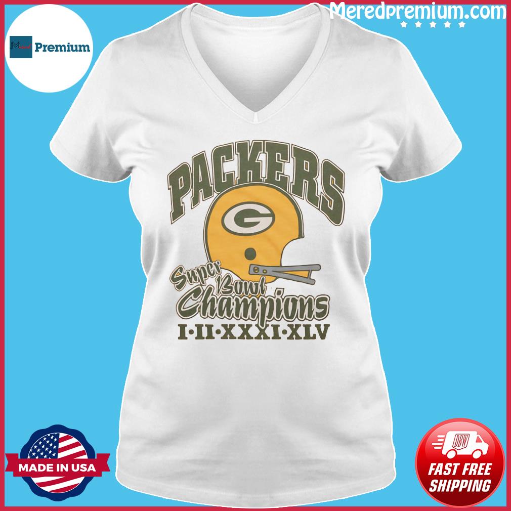 Green Bay Packers 4 Time Super Bowl Champions Shirt, hoodie, sweater, long  sleeve and tank top