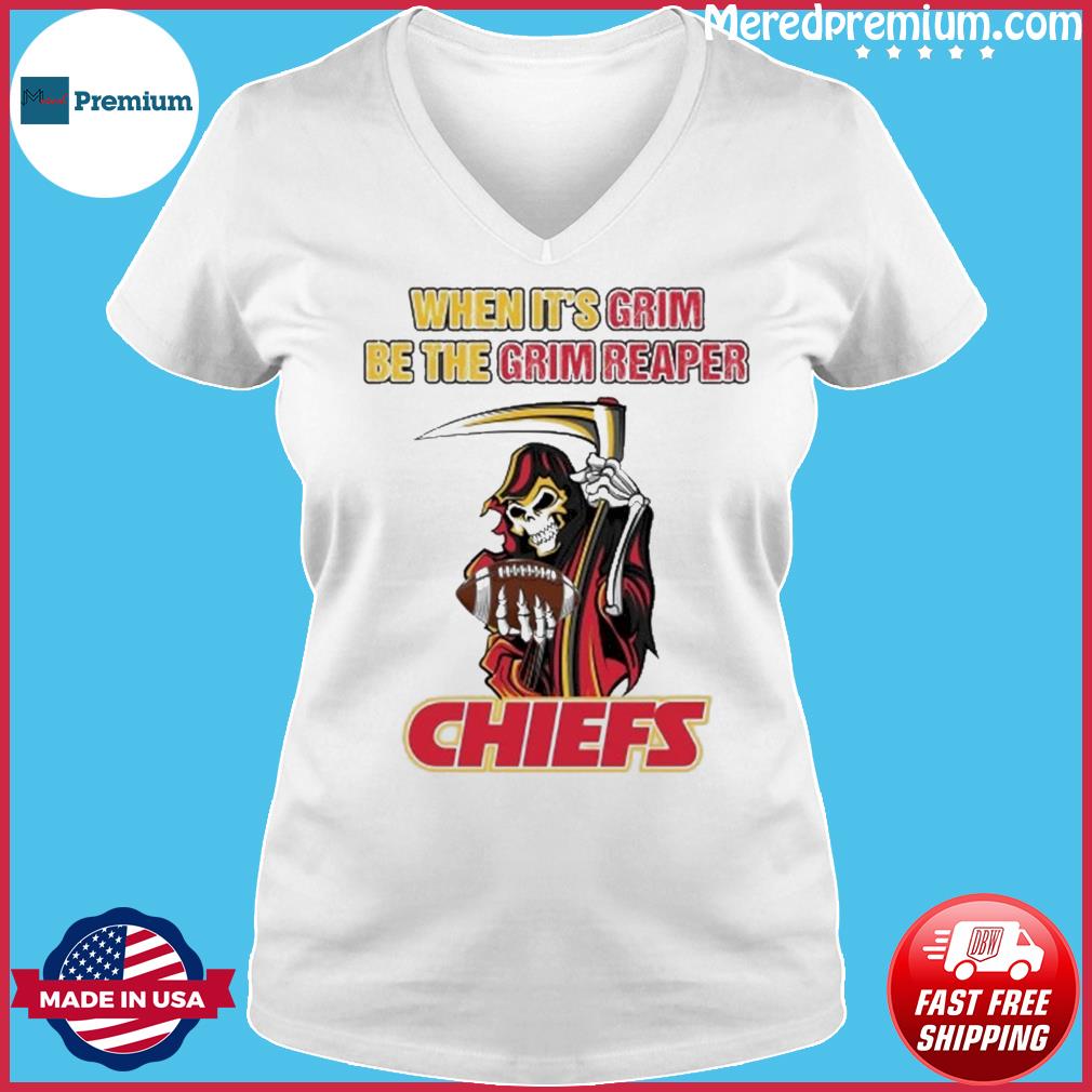 When it's grim, be the Grim Reaper - Patrick Mahomes KC Chiefs 2022 Shirt,  hoodie, sweater, long sleeve and tank top