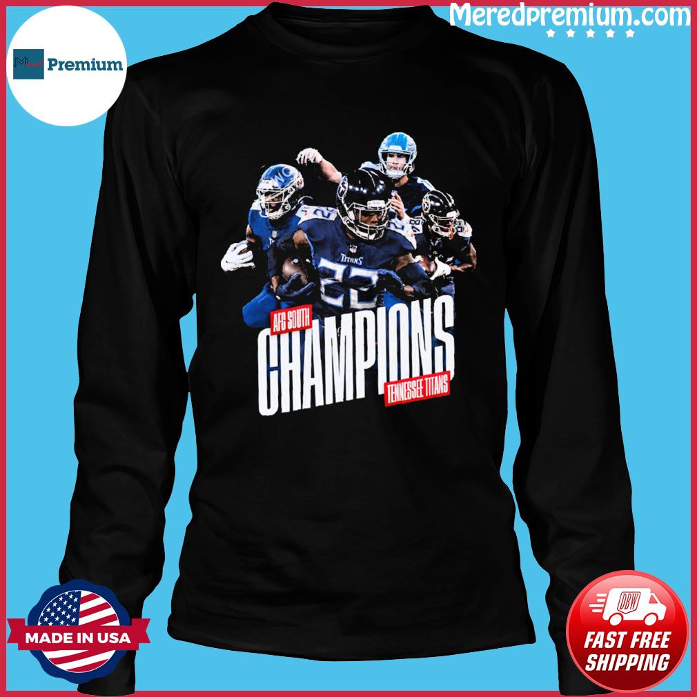 Tennessee Titans 2021 2022 AFC south division champions shirt