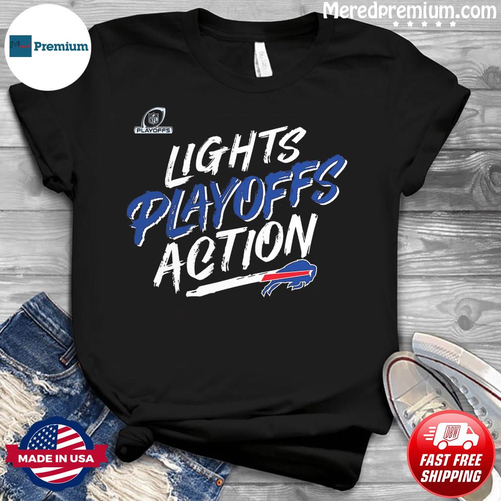 Cincinnati Bengals 2021 Nfl Playoffs Bound Lights Action Unisex T