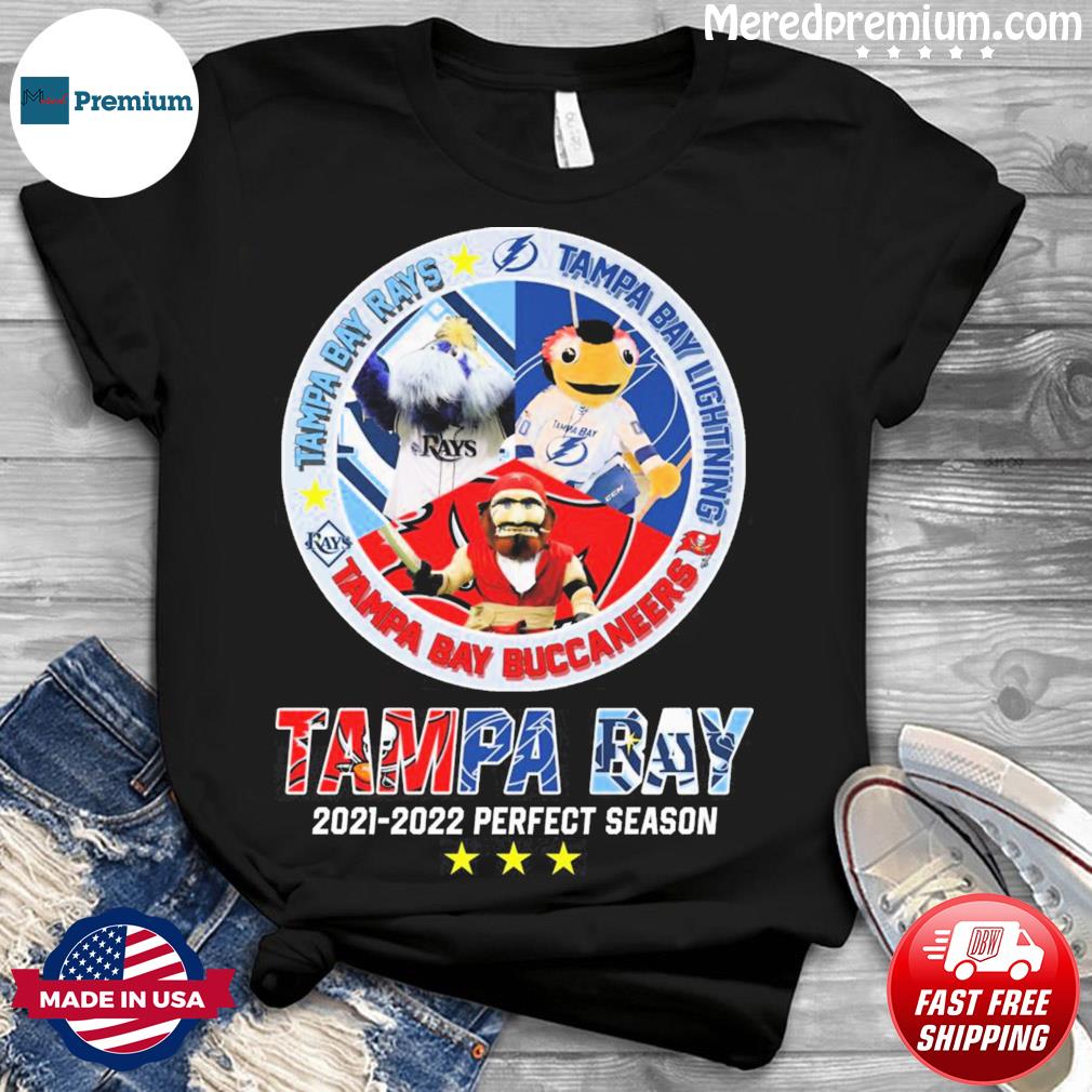 Official Tampa bay buccaneers tampa bay rays tampa bay lightning mascot  2023 shirt, hoodie, sweater, long sleeve and tank top