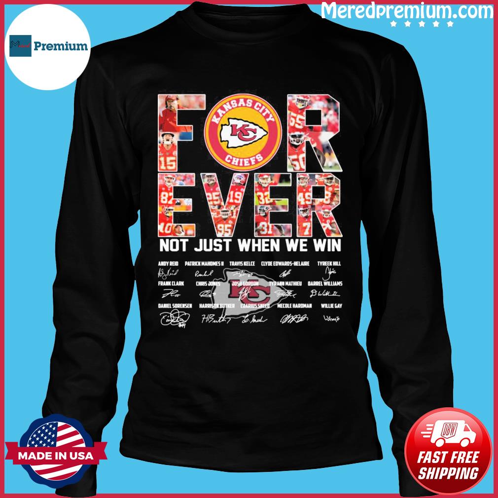 Kansas City Chiefs Team The Spirit Of The The Warrior Signatures New 2022  Shirt, hoodie, sweater, long sleeve and tank top