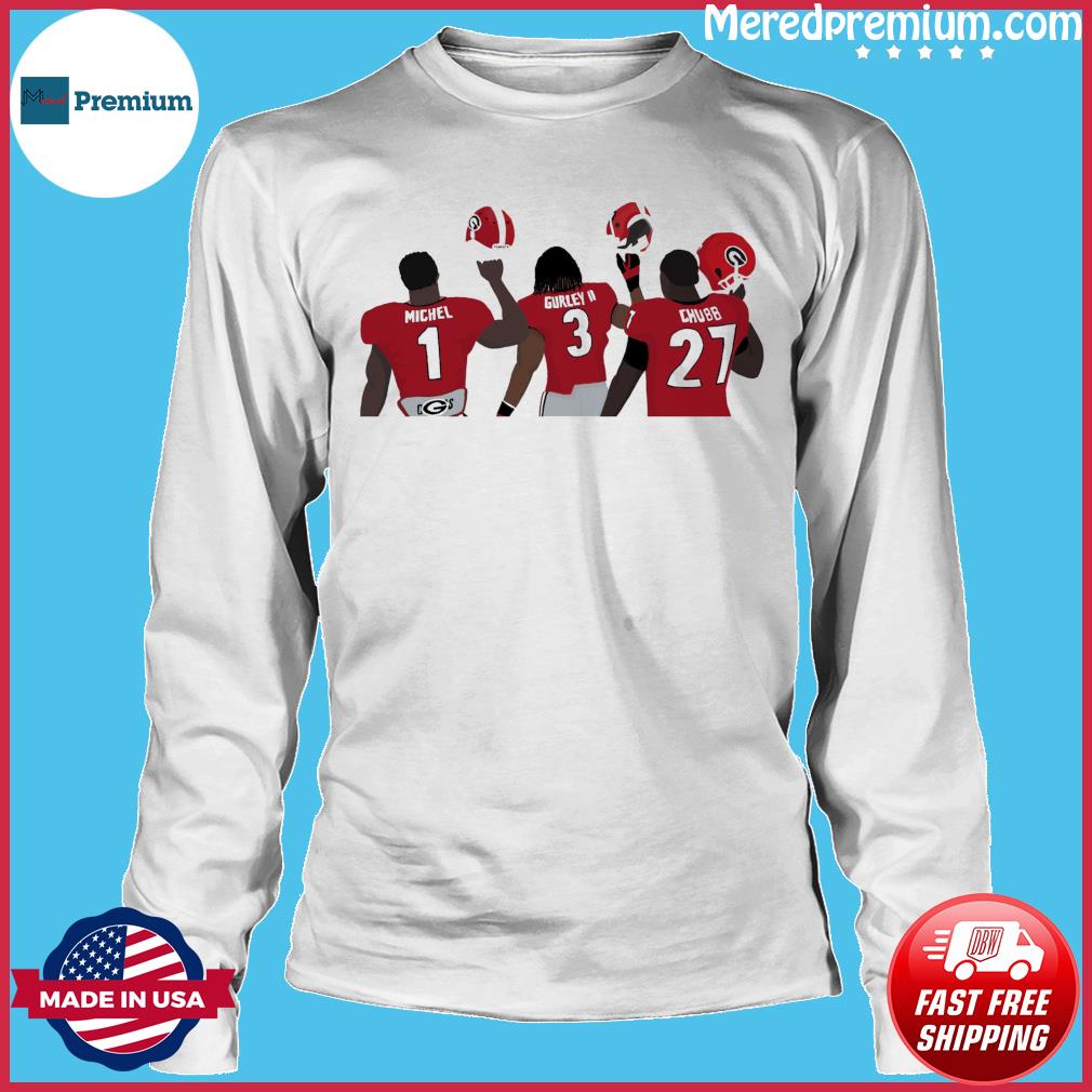 Nick Chubb Sony Michel Todd Gurley Georgia Football Unisex T-Shirt