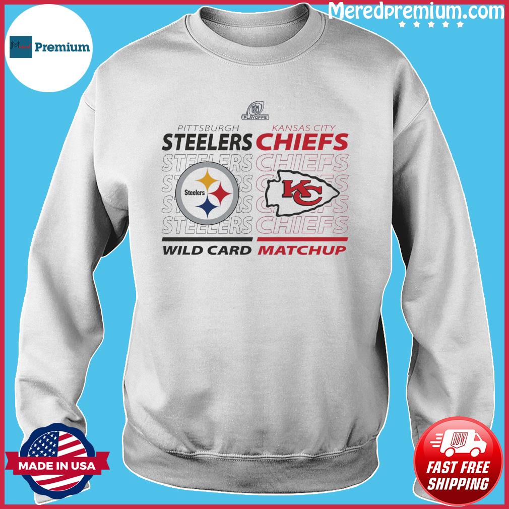 Pittsburgh Steelers Vs Kansas City Chiefs 2022 NFL Wild Card Matchup shirt,  hoodie, sweater, long sleeve and tank top