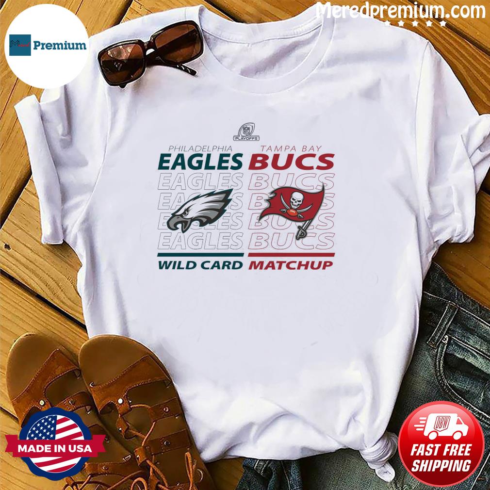 Philadelphia Eagles Vs Tampa Bay Buccaneers 2022 NFL Wild Card Matchup  Classic T-Shirt, hoodie, sweater, long sleeve and tank top