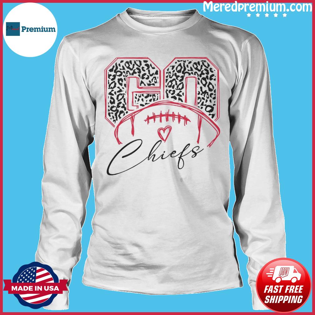 Leopard Kansas City Football Long Sleeved Shirt 