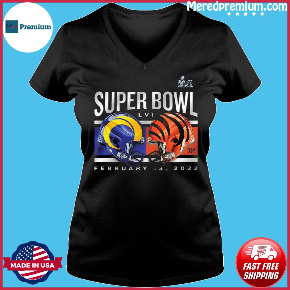 Premium Cincinnati Bengals vs Los Angeles rams super bowl shirt