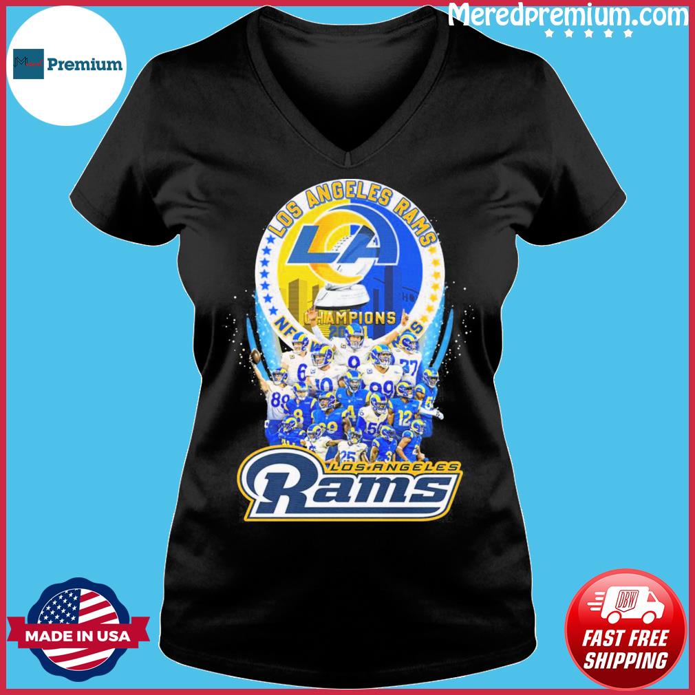 Premium los Angeles Rams Champions 2021 NFC west Champs shirt, hoodie,  sweater, long sleeve and tank top